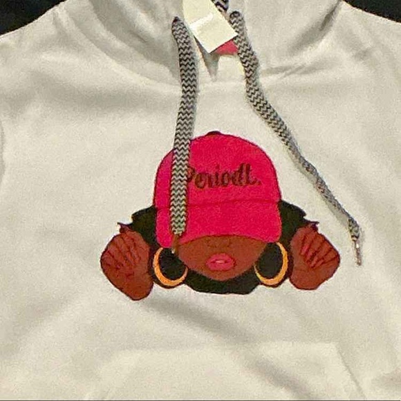 White Graphic Hoodie - Picture 2 of 2